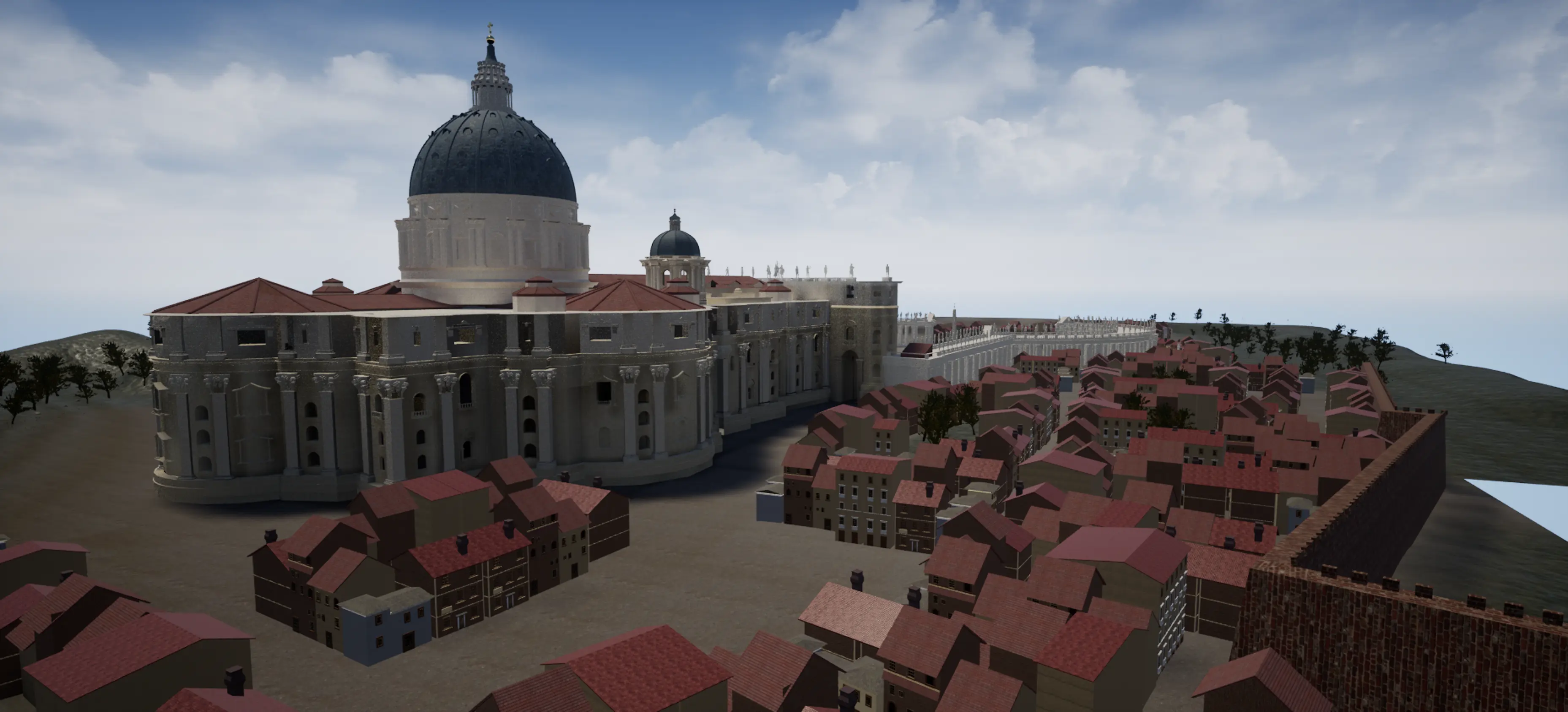 Atrium — cupola alberi