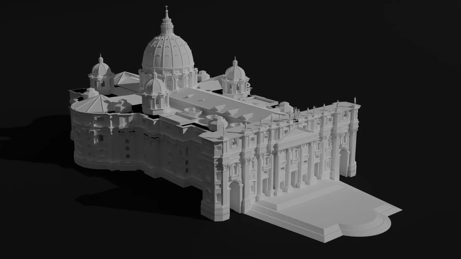 Atrium — colonnato
