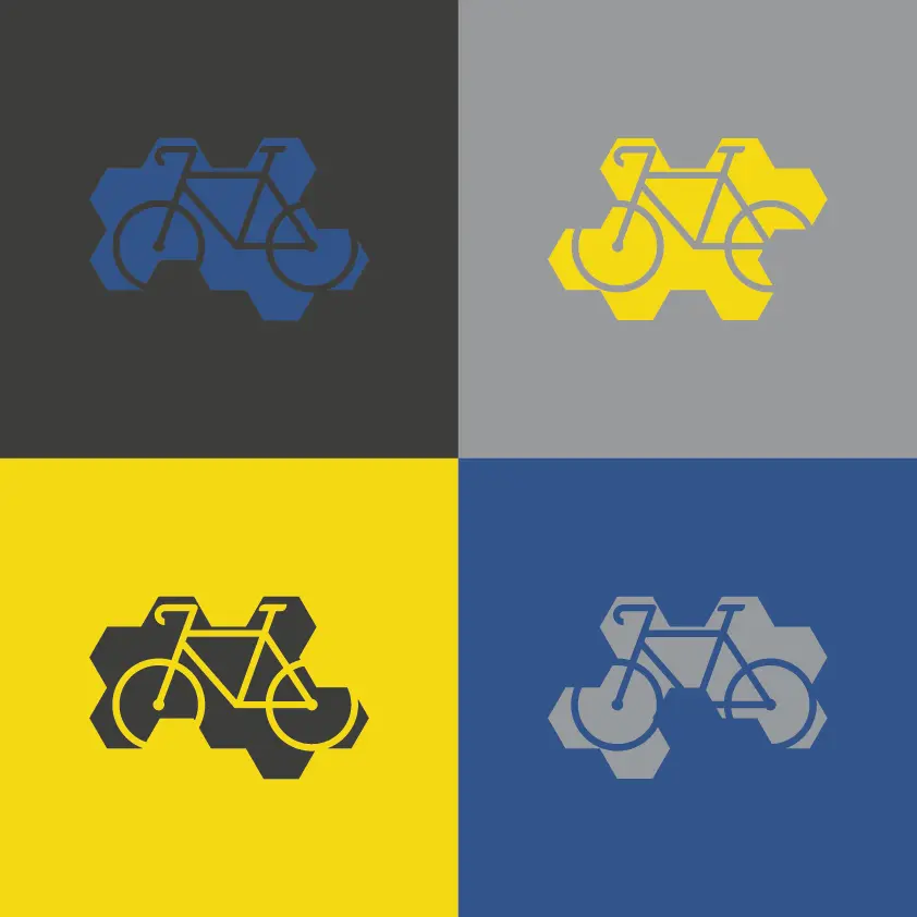 Bicipolitana — Logo varianti