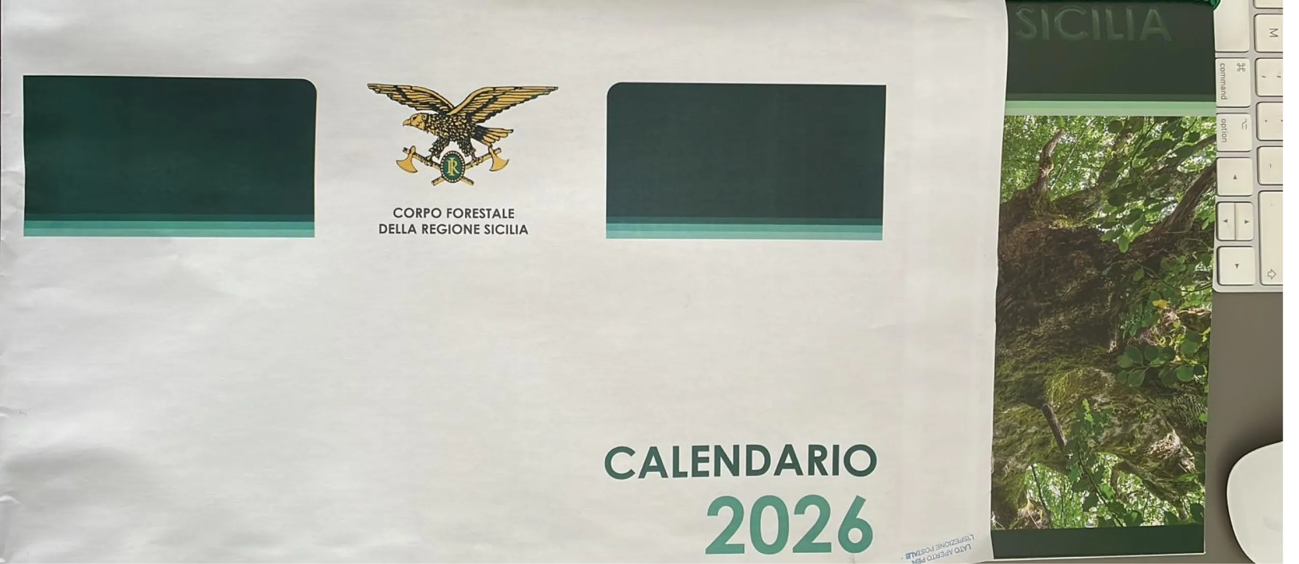 Calendario 2026 — Interno mappa