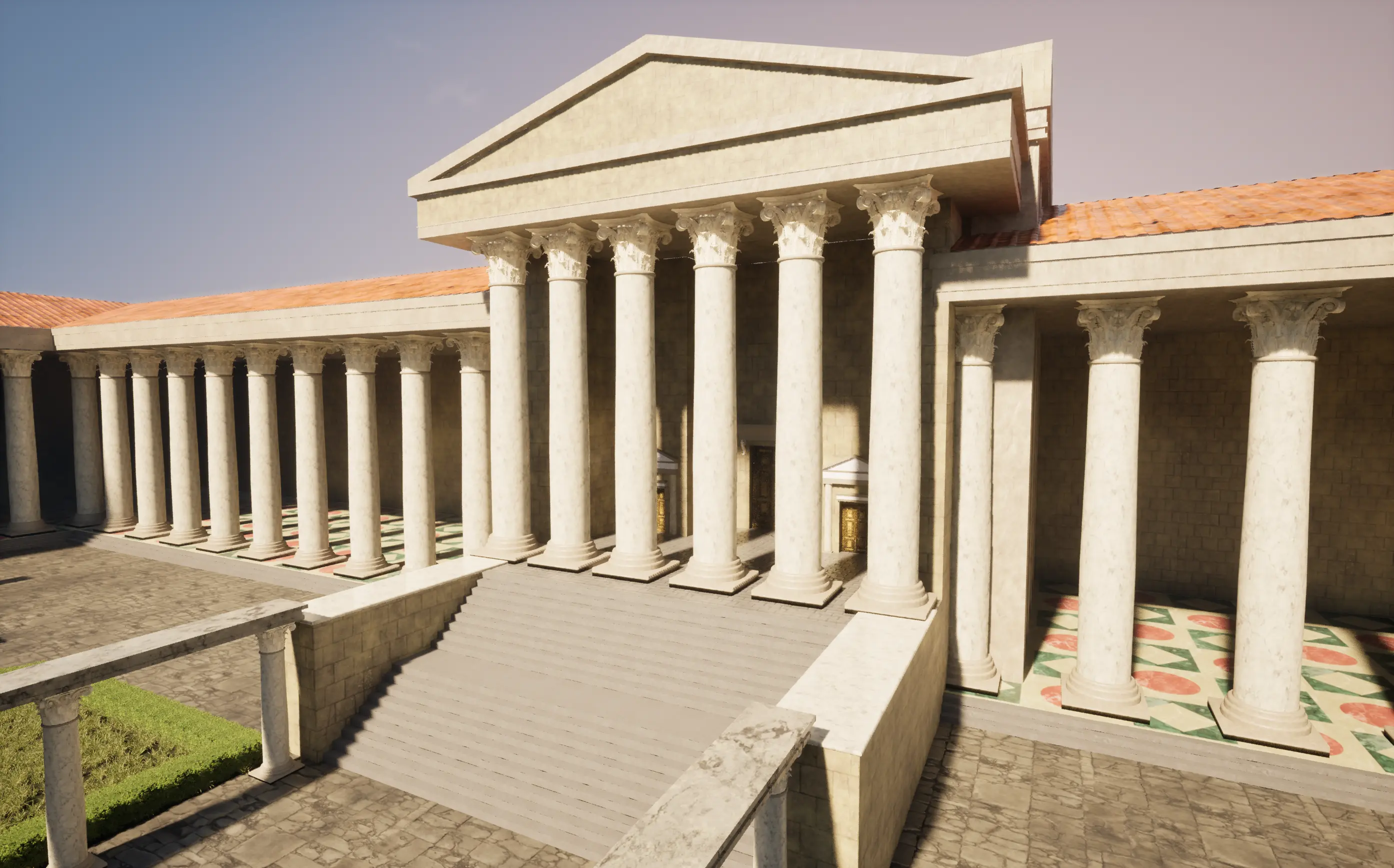 Teatro di Pompeo — porticus