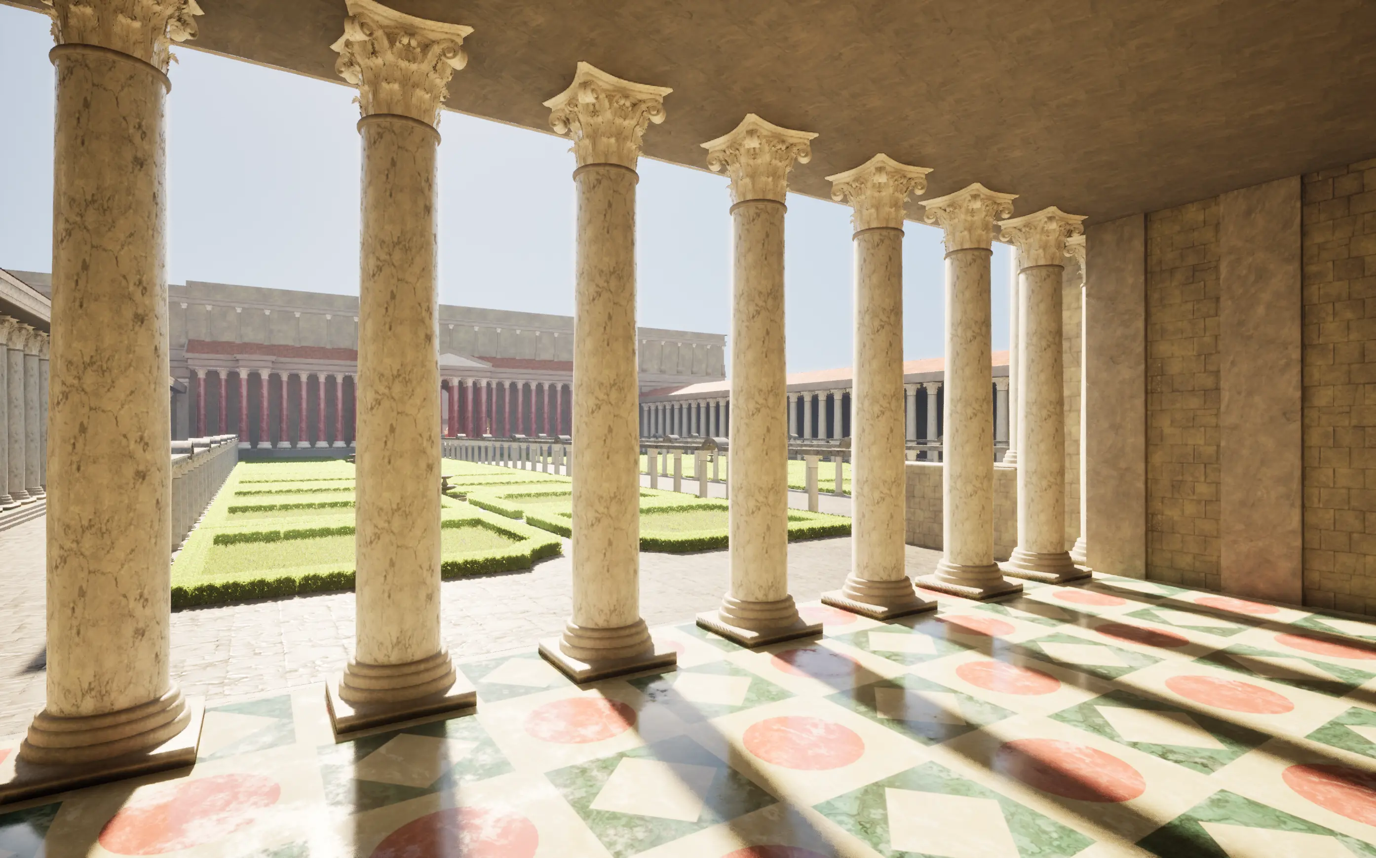 Teatro di Pompeo — giardini